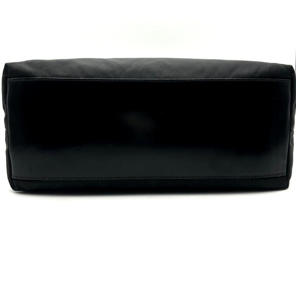 Prada Tessuto Nylon & Leather Bag with Grommet Embellishment - Picture 7 of 16